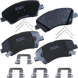 Bendix Premium SBC2190 Ceramic Front Brake Pads for Hyundai Accent 2022-2018, Kia Rio 2023-2018