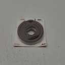 Frost King P D-Section Rubber Self-Stick Weatherseal Tape, 5/16" W, 1/4" T, 17 ft L, Brown