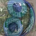 iClever BTH22 Kids Bluetooth Headphones, 60H Play Time, USB C Fast Charging, Bluetooth 5.4, AUX Cord,Safe Volume 74/85 dBA,Toddler Headphones for iPad/Tablet/Travel/School, Blue