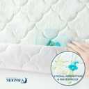 Toddler Travel Bed Cover, Kids Air Mattress Protector Waterproof, Compatible with Hiccapop or EnerPlex Inflatable Toddler Travel Bed