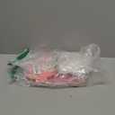 MOVINPE Pink Birthday Party Decoration, Happy Birthday Banner, Rose Gold Fringe Curtain, Foil Tablecloth, Heart Star Foil Confetti Balloons, 10g Table Confetti for Women Girl Birthday Party