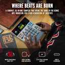 Akai Professional MPC Sample Standalone Portable Sampler, Sequencer and Effects Processor, with Rechargeable Battery, USB-C, Built-in Speaker and Microphone