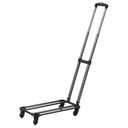 Replacement Rolling Trolley Base for Pet Carrier, 19.3" x 11" Detachable Luggage Cart with Telescopic Handle and Wheels, Universal Frame for Cat Dog Travel Bag (Trolley Only, Pet Bag Not Included)