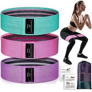 Renoj Resistance Bands, Yoga Starter Sets for Women and Men, 3 Set of Stretch Exercise Workout Bands for Booty Legs, Elastic Pilates Flexbands : Sports & Outdoors