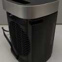 Small Portable Space Heater for Indoor Use  VOCRS 1500W PTC Electric Heater with Thermostat, Remote Control, 12H Timer, Eco and Fan Mode, Rapid and Safe Heating for Bedroom, Office