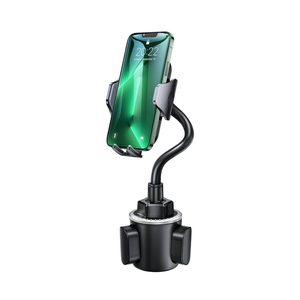 Andobil Military-Grade Cup Phone Holder for Car/Truck, [2025 Enhanced] 13" 360° Adjustable Gooseneck w/Anti-Shake Car Mount, Universal Car Phone Holder for iPhone/Samsung All 4.0-7.0" Devices