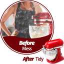Pouring Shield for KitchenAid Tilt Head 4.5-5QT Stainless Steel (Only),Safety Pouring Shield,Splatter Guard for kitchenaid mixer bowl,Kitchen Aid Stand Mixers,kitchen aid Accessories and Attachments