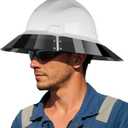 Hard Hat Visor Compatible with LANON Full Brim Hardhat ONLY, Hardhat Sun Shade with Sun Protection and Glare Reduction, Hard Hat Accessories for Men or Women Working Outside, Lightweight
