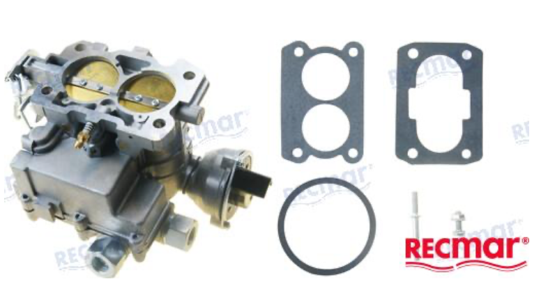 Mercruiser Carburetor 2BBL ROCHESTER 2.5 L & 3.0L, 3310-860070A2 Replacement