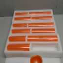 Retisee 12 Pcs Flameless LED Candles Battery Operated with 10-Key Remote Timer, 4" 5" 6" 7" Real Wax Flickering Pillar Orange Flameless Candles for Fall Halloween Thanksgiving Wedding Decor