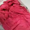 Hot Pink Cheesecloth Table Runner 2 Pack 35" Boho Gauze Table Runner 120 inches Long Runner Rustic Sheer Fabric Bulk for Baby Shower Wedding Bridal Birthday Party Table Decorations