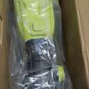 Cordless HVLP Paint Sprayer Compatible with Ryobi 18V ONE+ Battery 200W High Power Handheld Spray Gun with 4 Copper Nozzles 3 Spray Patterns 1000ML Container(Battery not Included)