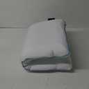 Bluewave Bedding Ultra Slim Max Cool CarbonBlue Gel Memory Foam Pillow for Stomach and Back Sleepers - Thin, Flat Design with Advanced Cooling (2.75-Inch Height, Standard Size)