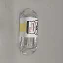 Kangaroo Decorative Clear Glass Butter Dish with Lid for Countertop & Refrigerator - Crystal Covered Butter Tray Storage Container Holder for Counter & Fridge