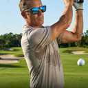 HAOLOTA Polarized Sunglasses for Men Ultralight Carbon Fiber,Sun Glasses Square UV400 Protection for Driving, Fishing, Golf