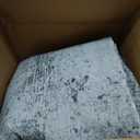 Living Room Rug 9x11 Gray Area Rugs Machine Washable Abstract Boho Large Rug Non-Slip Non-Shedding Faux Wool Indoor Vintage Carpet for Bedroom, Classroom, Dining Room, Kids Playroom (Grey)