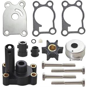 396644 Water Pump Impeller Kit for Johnson Evinrude 4 4.5 5 6 8 HP Outboard Engines With Housing 389844 18-4529