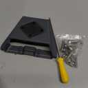 XLTTYWL Starlink Mount, Premium Starlink Standard Mobility Roof Bracket for Star Link Starlink Standard 4/4X/Gen 3 Flat Dishy Fits RV, Boat, Wood, Metal, Plastic or Slotted Vehicle Rails