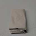 HiCaptain Dog Crate Cover 24.0" L x 18.0" W x 20.0" H with Breathable Mesh, Durable Heavy Duty Kennel Cover, Dual Zippered Panels, Windproof Waterproof UV-Resistant(Beige)