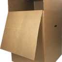 UBOXES Space Saving Wardrobe Moving Boxes 20 x 20 x 34 Inches Moving Boxes, 1-Pack, Kraft/Corrugated (BOXMINIWAR01)