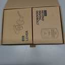 Veise Fingerprint Door Lock with 2 Lever Handles - Keyless Entry Door Lock, Electronic Keypad Deadbolt, Digital Smart Code & Front Handle Sets, Auto-Locking, Easy Installation, Satin Nickel