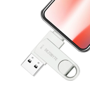 DEZOBYTE 512GB Flash Drive Phone Photo Stick Thumb Drive Compatible i Phone Android USB C and PC Silver