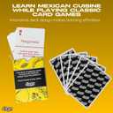 Lingo Mexican Street Food Playing Cards | Mexican Street Food Recipes & Tips Travel Flashcard Deck