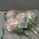 ASTRYAS 4PCS Pink Flowers Artificial Peonies Fake Peony Silk Hydangea for Decoration, Fuax Flowers Arrangements for Wedding Home Party Outdoor Decoration (Pink)