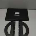 Foot Rest for Under Desk at Work - Ergonomic Foot Stools for Under Office Desk - Rocking Footrest with Roller Massager - Leg Rest for Chair, Computer Gaming - Promote Leg Circulation (Black)