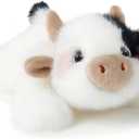 Adorable Cow Stuffed Animal Soft Plush Cow Plush Toy Cute Birthday Gifts for Kids Adults