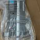 simplehuman Adjustable and Extendable Shower Caddy Large, Stainless Steel and Anodized Aluminum