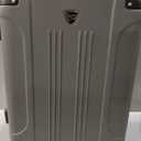 Travelers Club Chicago Hardside Expandable Spinner Luggage, Charcoal, 20"(22in with wheels) Carry-On