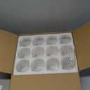 12pcs Glass Cylinder Vases for Centerpieces, 4 Inch Clear Flowers Vase for Wedding Decorations, Glass Hurricane Candle Holder for Home Decor Table Centerpiece