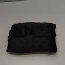 Neck Pad Strap Cushion Pillow for Arm Sling Comfort Shoulder Support Pad Rotator Cuff Replacemet Surgery Elbow Brace Carry Padded Cover Broken Wrist Hand Injury Cast, Minky Dot Black (2 Rows-Black)