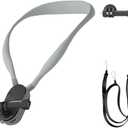 Luyismer Camera Neck Mount Magnetic Locking Adjustable Design Shockproof Silicone Harness for Action 5 Professional