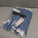 COOFANDY Men's Soft Henley Short Sleeve T Shirts Casual Basic Shirt with Pocket 3 Button Tees Summer Tops (Blue, XXL)