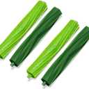 2 Set Rubber Roller Brush Replacement Accessories for iRobot Roomba i7 i7+ j7 j7+ j8+ i2 i3 i3+ i4 i4+ i6 i6+ i8 i8+ /Plus E5 E6 E7 Vacuum Cleaner