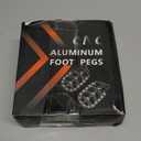 JFG RACING Dirt Bike Foot Pegs CNC Motorcycle Footpegs for 85-530 SX SXF EXC EXCF XC XCF 2016-2023/GASGAS EC300 EC250F 21-24/EC350F 21-23-Orange (102)