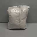 Cream Linen Blend Blackout Curtains 84 Inch Long 2 Panel Back Tab Thermal Insulated Light Blocking Curtain for Living Room Black Out Drape for Bedroom Neutral Rustic Farmhouse 52x84 Length Ivory White (Natural)