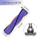 ilovelife Vacuum Parts Replacement Roller for Dyson DC50 Brushroll #964705-01, Purple, Only Fits DC50 Allergy, DC50 Animal, and DC50 Multi Floor Models