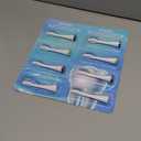 Replacement Toothbrush Heads for Waterpik Complete Care 5.0/9.0 (CC-01/WP-861), STRB-8WW, (8-Pack, White)