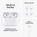 Apple AirPods Pro 2 Wireless Earbuds, Active Noise Cancellation, Hearing Aid Feature, Bluetooth Headphones, Transparency, Personalized Spatial Audio, High-Fidelity Sound, H2 Chip, USB-C Charging
