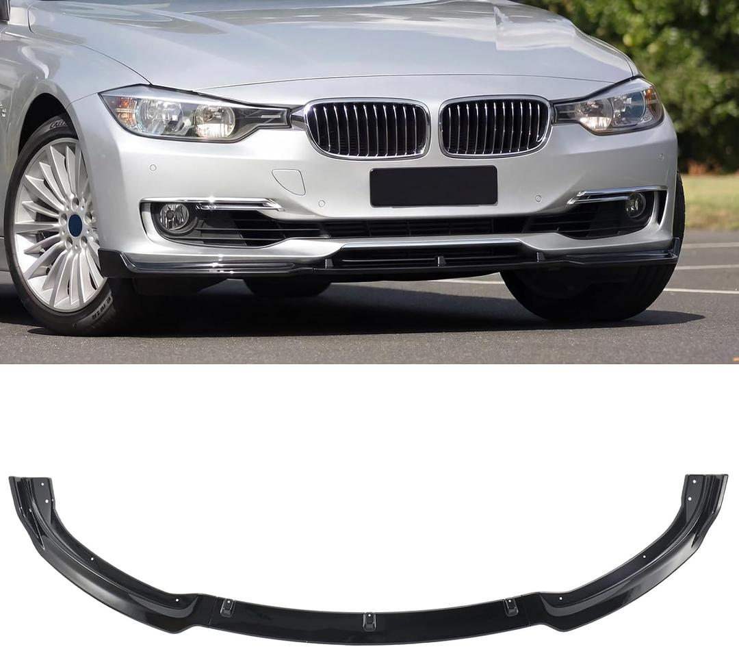Front Bumper Lip for BMW F30 F31 328i 320i 328d 330e 330i 340i 2012-2018