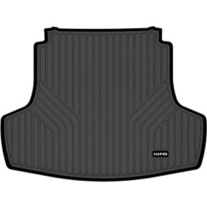 HAFIDI Cargo Liner Fit for 2021-2024 2025 Kia K5 & 2020-2024 2025 Hyundai Sonata & Sonata Hybrid All Weather TPE Automotive Trunk Mat Custom Accessories - Black