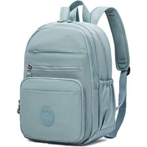 Hiking Waterproof 13" Laptop Backpack Purse for Women and Men,Travel Backpack (Light Blue)
