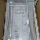 REALINN Under Sink Organizer, Pull Out Cabinet Organizer 2 Tier Slide Out Sink Shelf Cabinet Storage Shelves, Under Sink Storage for Kitchen Bathroom Cabinet, White, 1 Pack