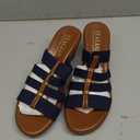 ITALIAN Shoemakers Clover - Wedge Sandal Navy, 9