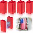 8PCS Strong Magnetic Flag Weights for Bottom of Flag in Winds,Heavy Duty Rubber Coated Magnet Drapery Weights,Waterproof Outdoor Curtain Magnets,Wind Banner Weights to Prevent Outdoor Flag/Drapery Tangles,4 Pairs
