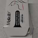 morvally 50s Vintage Medium Length Black Wigs with Bangs | Natural Wavy Synthetic Hair Wig for Women Cosplay Halloween 