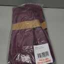 HOMELOVER 2 Piece 100% Organic Cotton Bath Mat Set - 800 GSM, Quick Dry, Soft, Highly Absorbent, Washable Bathroom Rugs & Mats - Hotel Quality Floor Towels (Plum Purple)